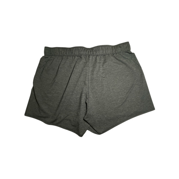 Nike Dri Fit Dry Training Shorts Gray Grey Womens Size Extra Large XL Elastic - Picture 3 of 12